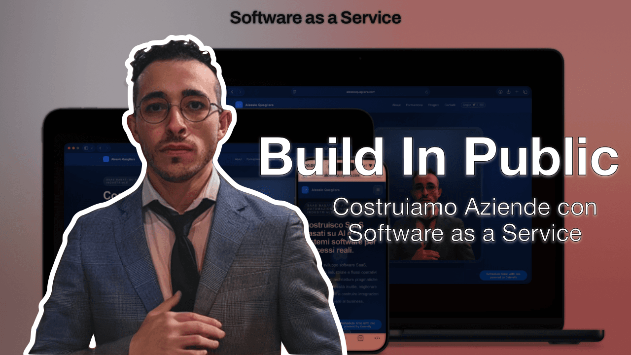 Perché il codice è solo un mezzo: il manifesto della nuova serie Build in Public